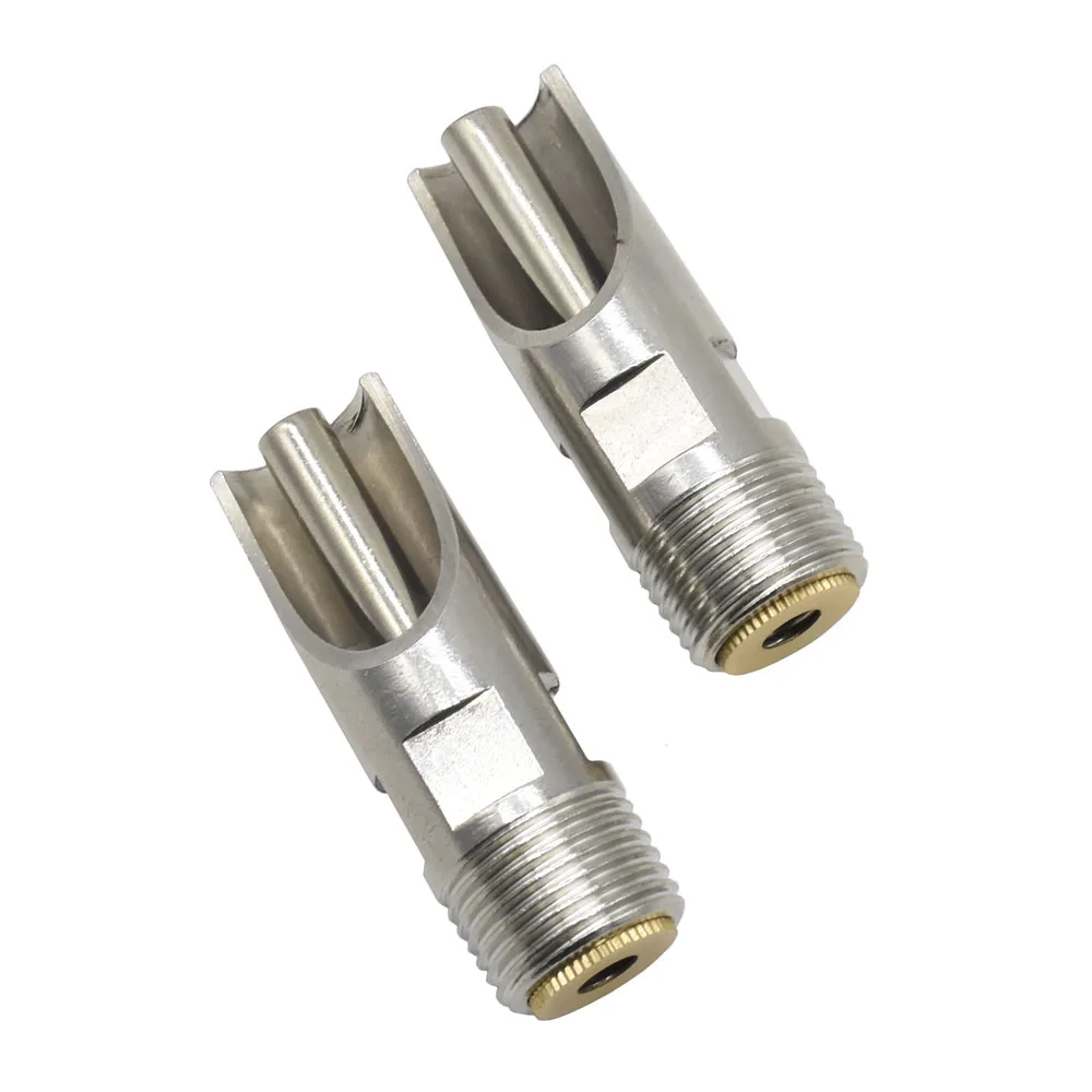 Bebedero de pezón de acero inoxidable para ganado, bebedero automático de 1/2 pulgadas, tapa de pezón, alimentación de cerdo, 5 uds.