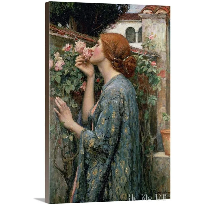 

Soul Of The Rose Canvas By Ho Me Lili Wall Art Print Artwork For Home Office Decor