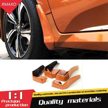 

For Honda Civic Sedan 2016-2018 With the color Mudflaps Splash Guards Front and rear Mud Flap Mudguards Fender Modified special