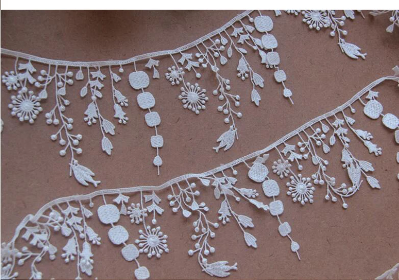 Handwork Laces DIY Clothing Accessories Tasseles Lace for Packing Decoration Width:8cm (3.20") lace garment accessories lace accessories clothing accessories lace decoration