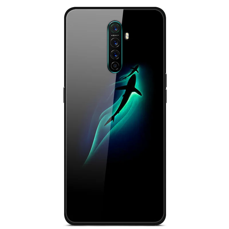 26 Для OPPO Realme X2 Pro Чехол 6,5 ''стекло твердая задняя крышка для OPPO Realme X2Pro чехол RealmeX2 X 2 чехлы для телефонов силикон бампер Funda - Color: 26
