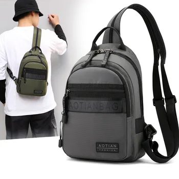 

Men's Casual Small Backpack 2020 Summer Weekend Travel Backpack For Men School Bags For Teenage Boys Nylon Back Pack Black Gray