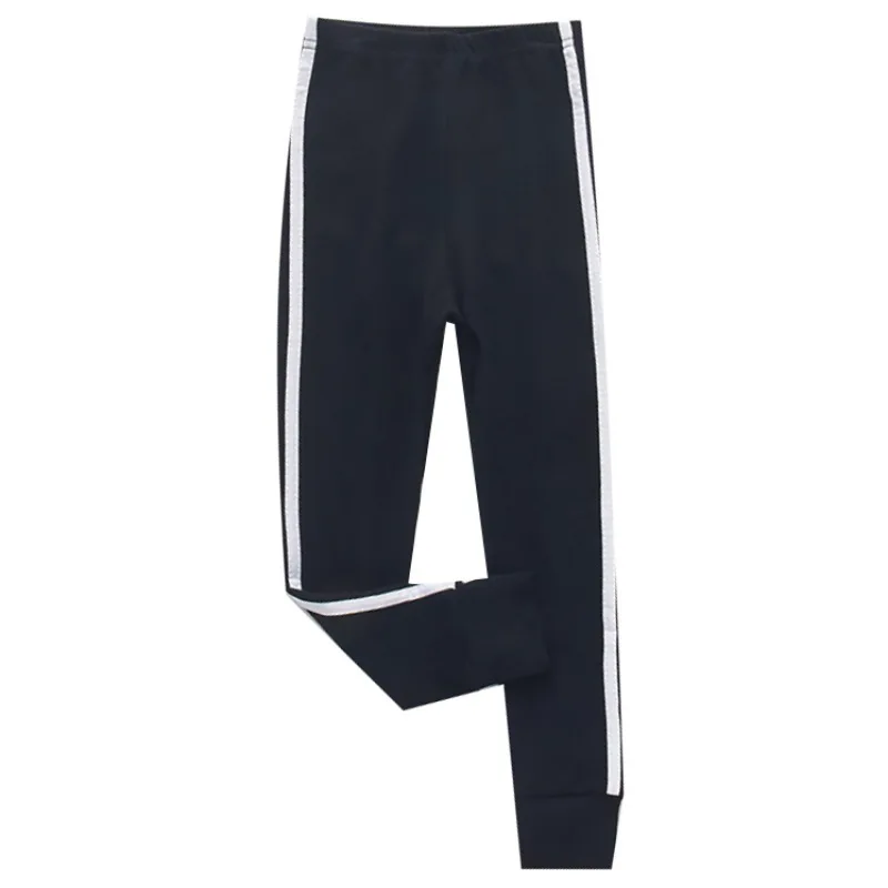 

Autumn Newborn Baby Girls Pants Cotton Leggings Elastic Waist Striped Print Toddler Bottom Pants