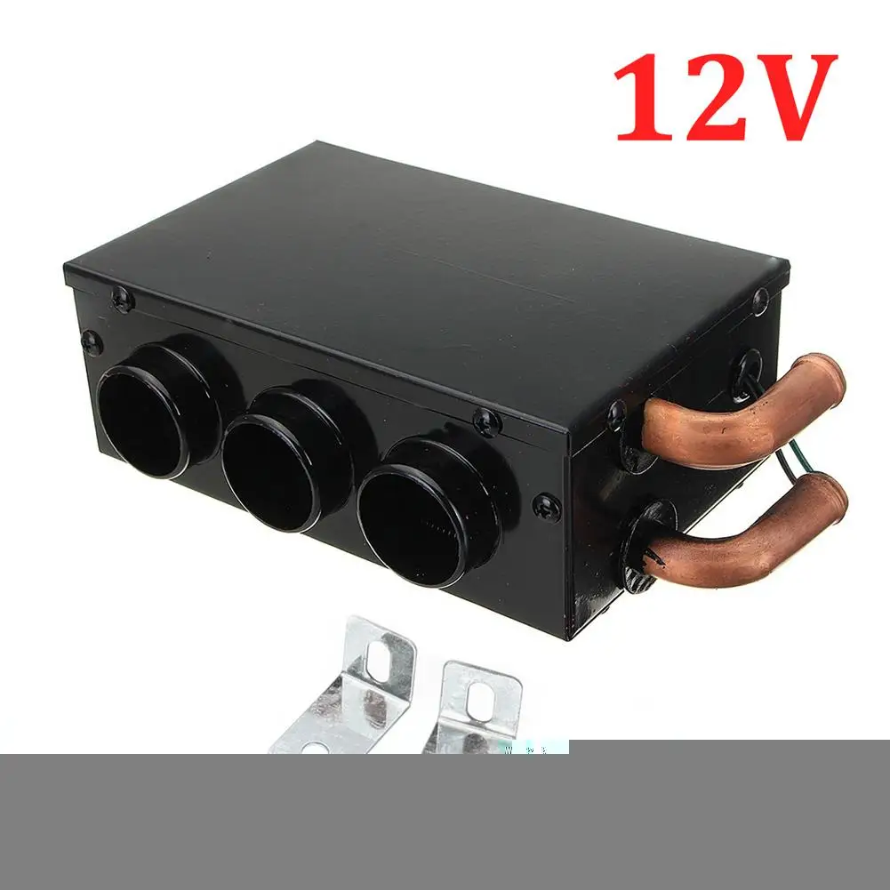 12V24V 3 отверстия многофункциональный автомобильный обогреватель лобового стекла Defogger Defroster вспомогательный обогреватель для RV, Автоприцеп, грузовики, лодки