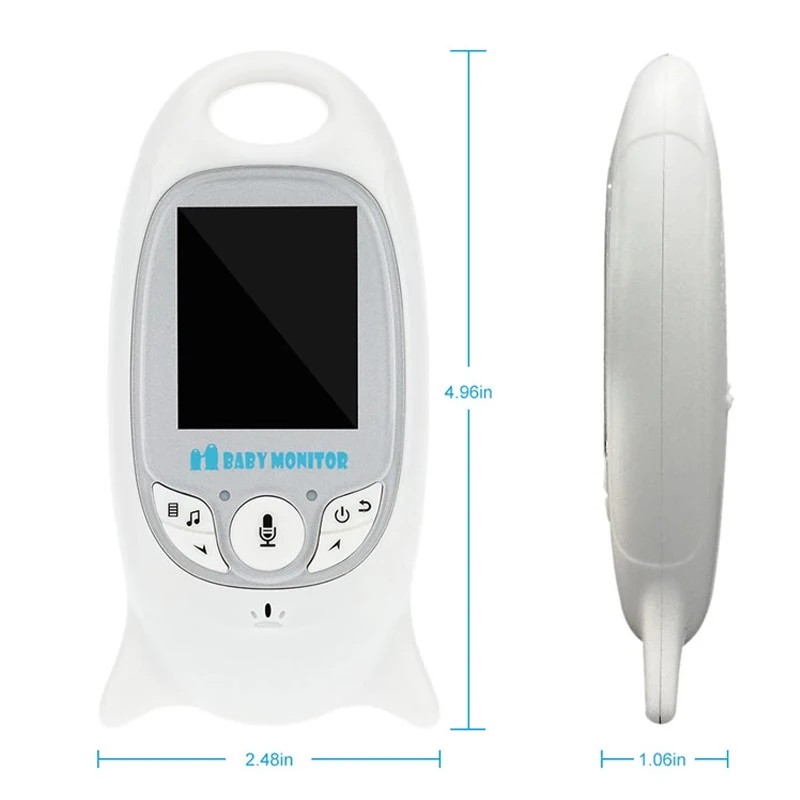 Видеоняня Беспроводная 2 0 дюйма Цветная камера безопасности Way Talk ночного