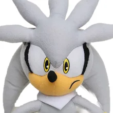 sonic the hedgehog silver plush