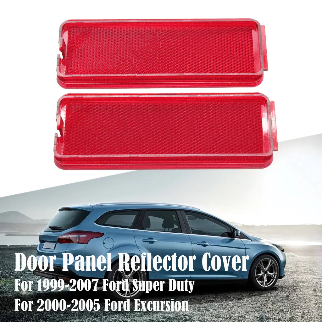 Car Sticker 2020 new hot sale Front or Rear Door Reflectors Panel Shell Cover 2pcs High Quality Plastic Materi quality 0206 | Автомобили и