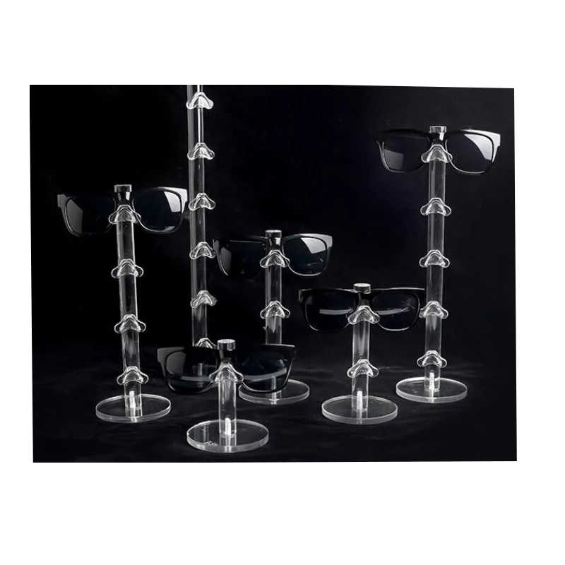 Acrylic Glasses counter stand Sunglasses storage rack students Myopia glasses shelf Rpresbyopic night-vision glasses ​holder