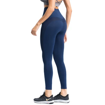 

LUKITAS Women Seamless Yoga Pants Nylon Super Stretchy Gym Tights High Waist Fitness Workout Running Gym Pants Sport Leggings