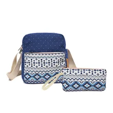 От производителя, женская сумка из парусины, модная сумка через плечо в национальном стиле с принтом, сумка из парусины для студентов