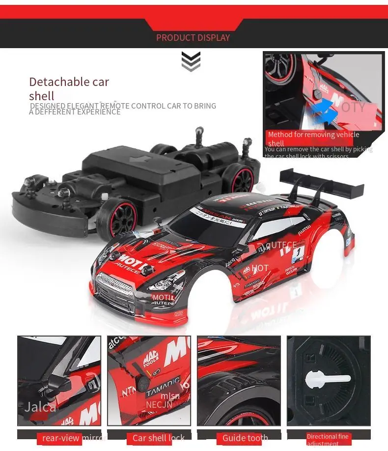 Carrinho de Drift de Controle Remoto - Speed Drift CS