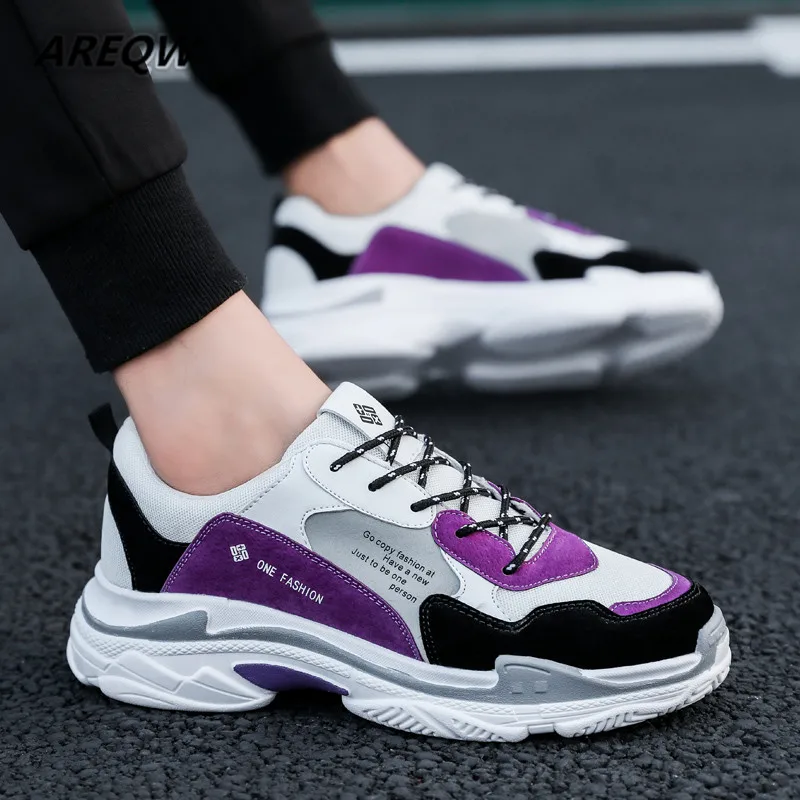 

2019 Lightweight Mens Casual Shoes Fashion Sneakers Breathable Shoes Lace-Up Mens Trainers Shoes Zapatillas Hombre Deportiva