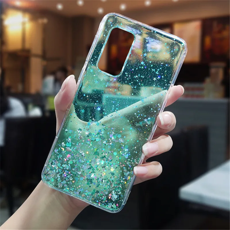 Мягкий блестящий чехол для телефона Samsung Galaxy A51 A71 A41 A31 A21 A21S A01 A91 A81 A10 A10S A20 A20S A30 A30S A50