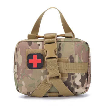 

Military Outdoor Tactical Medical First Aid Package Multifunctional Attachment Sundries Storage Bag Portable Tool kit MJ