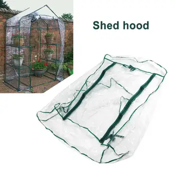 

Mini Greenhouse Flower Plant Flowers Warm Greenhouse Shed Gardening for Outdoor Growing Shed House Cover (without Iron Stand)