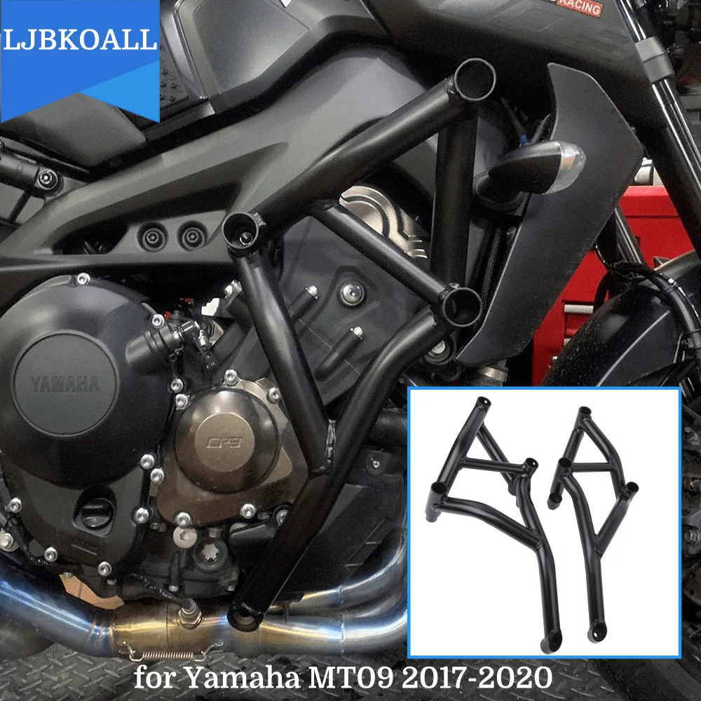Tracer900 2018 2019 Motorcycle Engine Guard Crash Bar Bars Bumper Protector for Yamaha MT09 2017