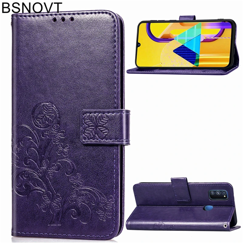 

For Samsung Galaxy M30s Case Silicone Leather Phone Bag Case For Samsung Galaxy M30s Cover For Samsung M30s Case 6.4 inch BSNOVT