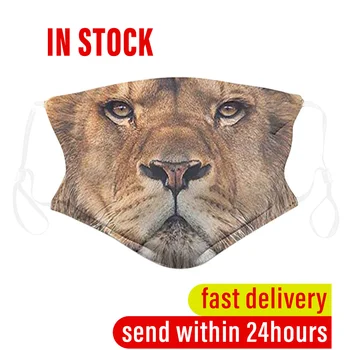 

Adult Men And Women Printed Face Mask outdoor Dust Proof Windproof Foggy Haze Pollution Double-layer Mascarillas Mouth Mask