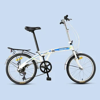 

20 Inch Folding Bike Sports & Entertainment company Double Disc Brake Aluminum Alloy Frame