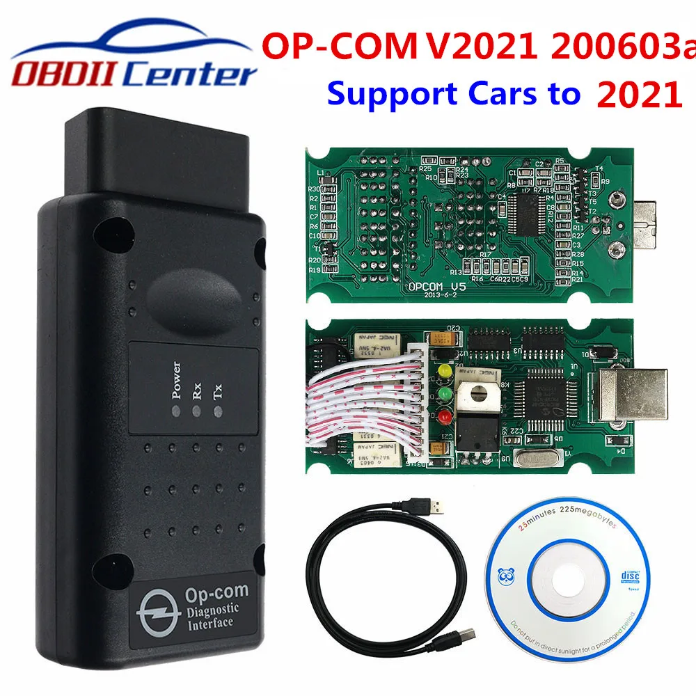 OPCOM 2021 Interface 200603a OP-COM 170823C 1.95 For Opel Car Diagnostic Scanner OPCOM V1.99 OP COM Update OPCOM 1.59 1.70 1.90