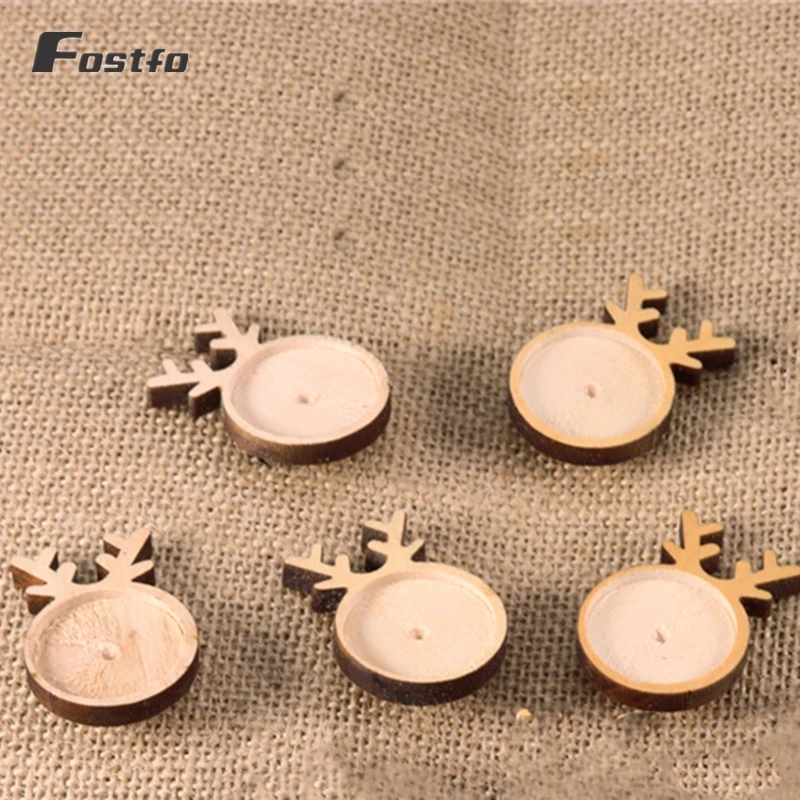 T2064麋鹿胸针托盘 25MM 5g 5个一包