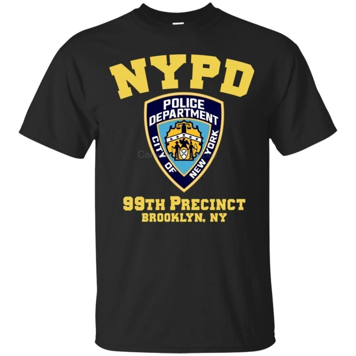 

Men's 2019 Fashion Style T Shirt NYPD POLICE DEPARTMENT CITY OF NEW YORK 99TH PRECINCT BROOKLYN NY Short Sleeve Tshirt trend