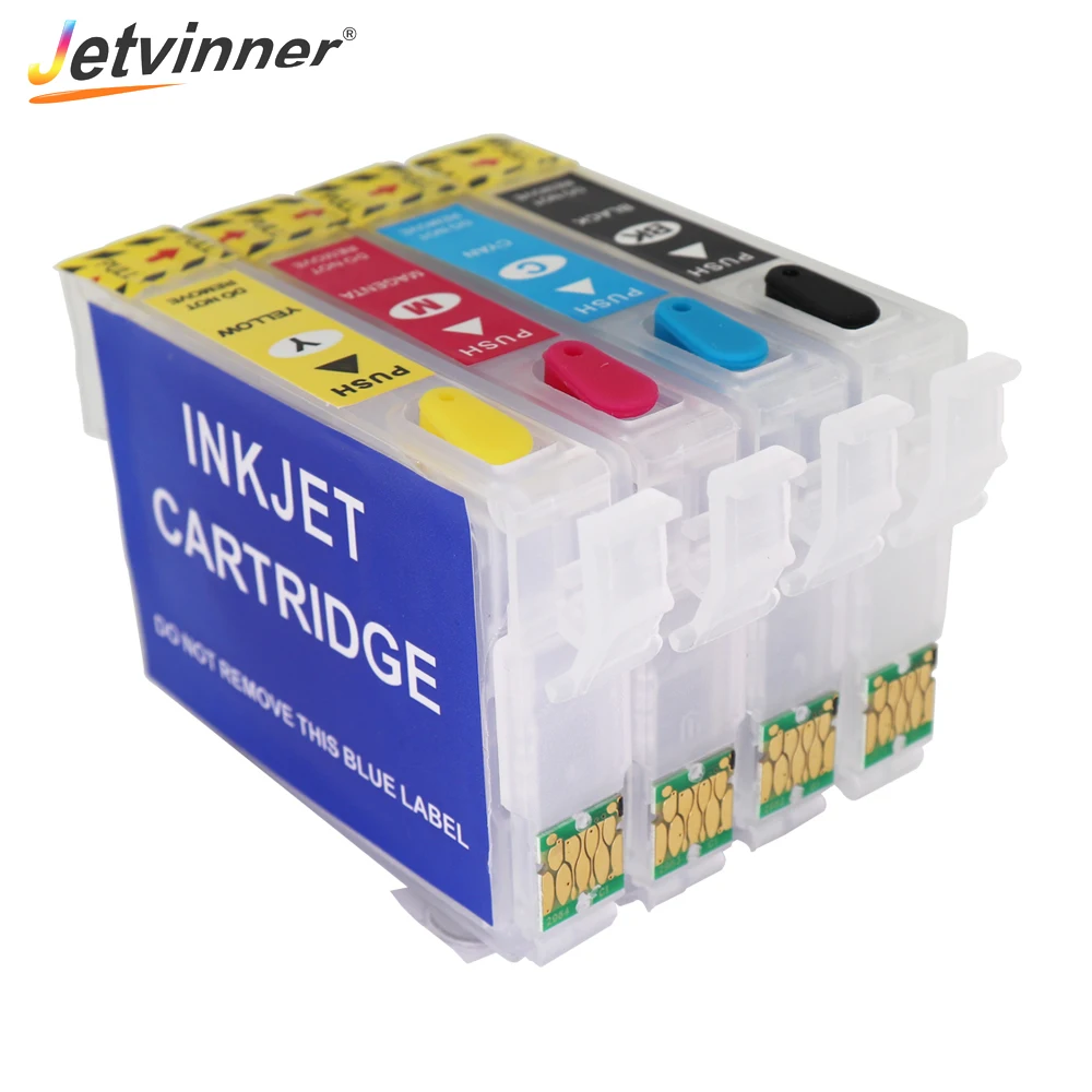 

Jetvinner Refillable Ink Cartridge T1621-T162 T1631-T1634 With ARC Chip For Epson WF-2010W WF-2510WF WF-2520NF WF-2530DW WF-2540