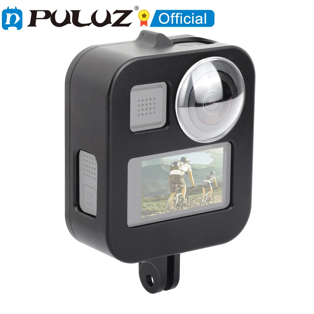 Защитный корпус PULUZ алюминиевый сплав с ЧПУ для GoPro Max (черный) | Электроника