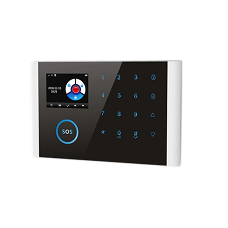 

Wireless Home Security Wifi Gsm Gprs Alarm System App Remote Control Alarm Panel Switchable Rfid Card Arm Disarm