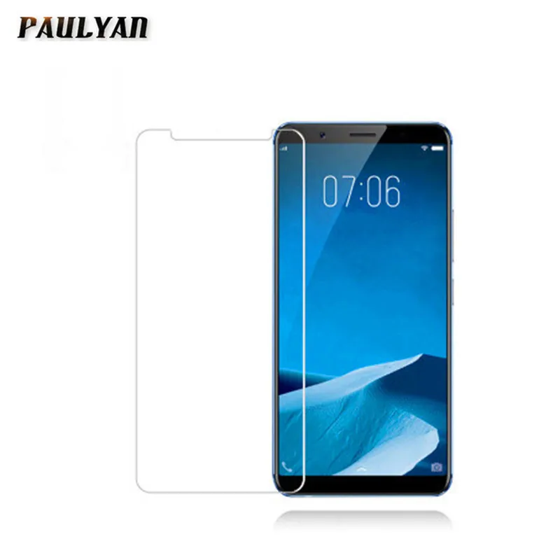 Защитное стекло Vivo V7 V9 V5 закаленное для Plus пленка против царапин телефона Y75 1 шт. |