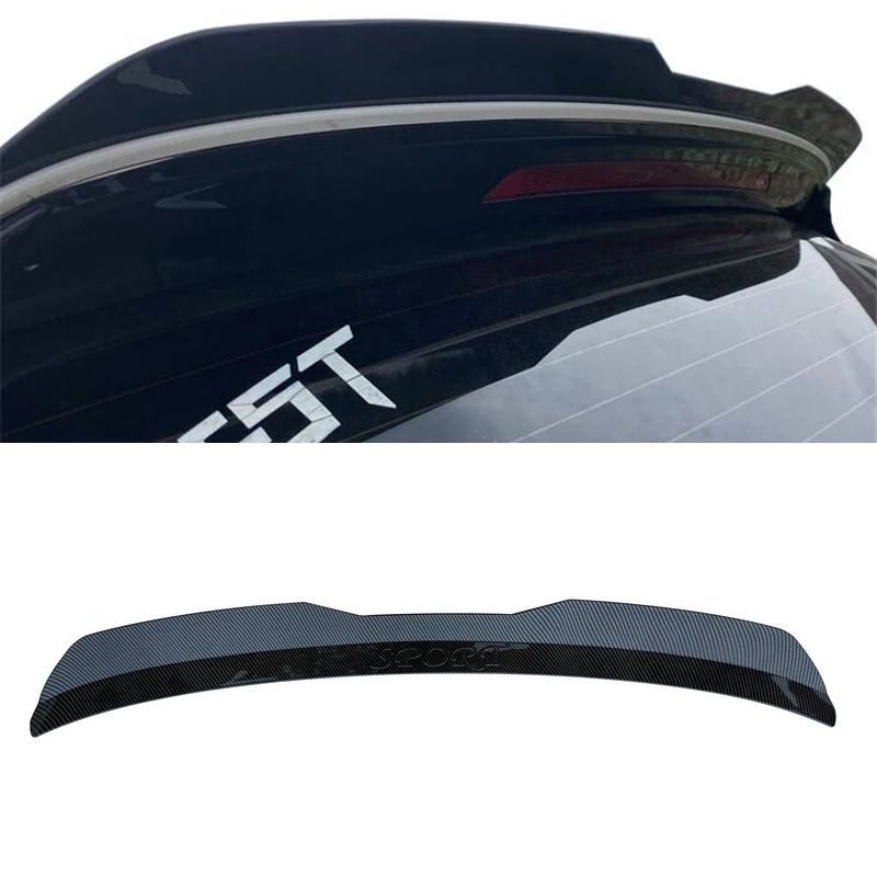 Ceyusot Per Ala Spoiler Sul Tetto Universale New Old Golf 6 7 Golf8 Gti Hatchback Car Rear Window Black Tail Fin Body Kit 2000-2021