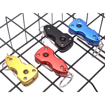 

Outdoor Pocket 7 In 1 Knife Screwdriver With Led Light Tools Portable Multi Function Folding Knife Pocket Tools Pliers Keychain