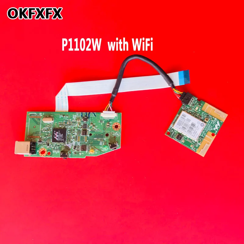 Placa Formatter para hp P1102 P1102w 1102w 1102w Placa Principal Cartão Wifi Ce67060001 Ce668-60001 Rm17600 Cf427-60001 - Imagem 6
