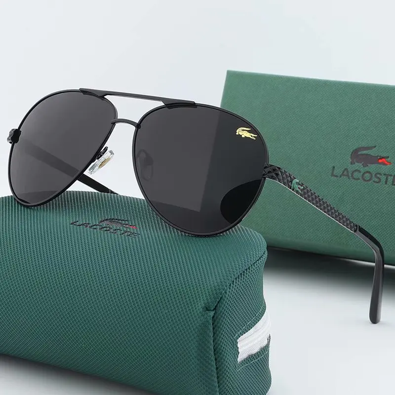 

LACOSTE- Original Outdoor Sunglasses Brand Designer Polarized Male Eyeglasses gafas For Mens Womens Sun Glasses