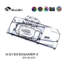 

Bykski GPU Water Cooling Block For GALAXY Geforce RTX 3090/3080 GAMER OC, With Back Plate Watercooler ,N-GY3090GAMER-X
