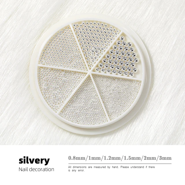 3D New nail decoration, three-dimensional half pearl, pearl,, decoration DIY beauty and nail products, DIY, various sizes 07