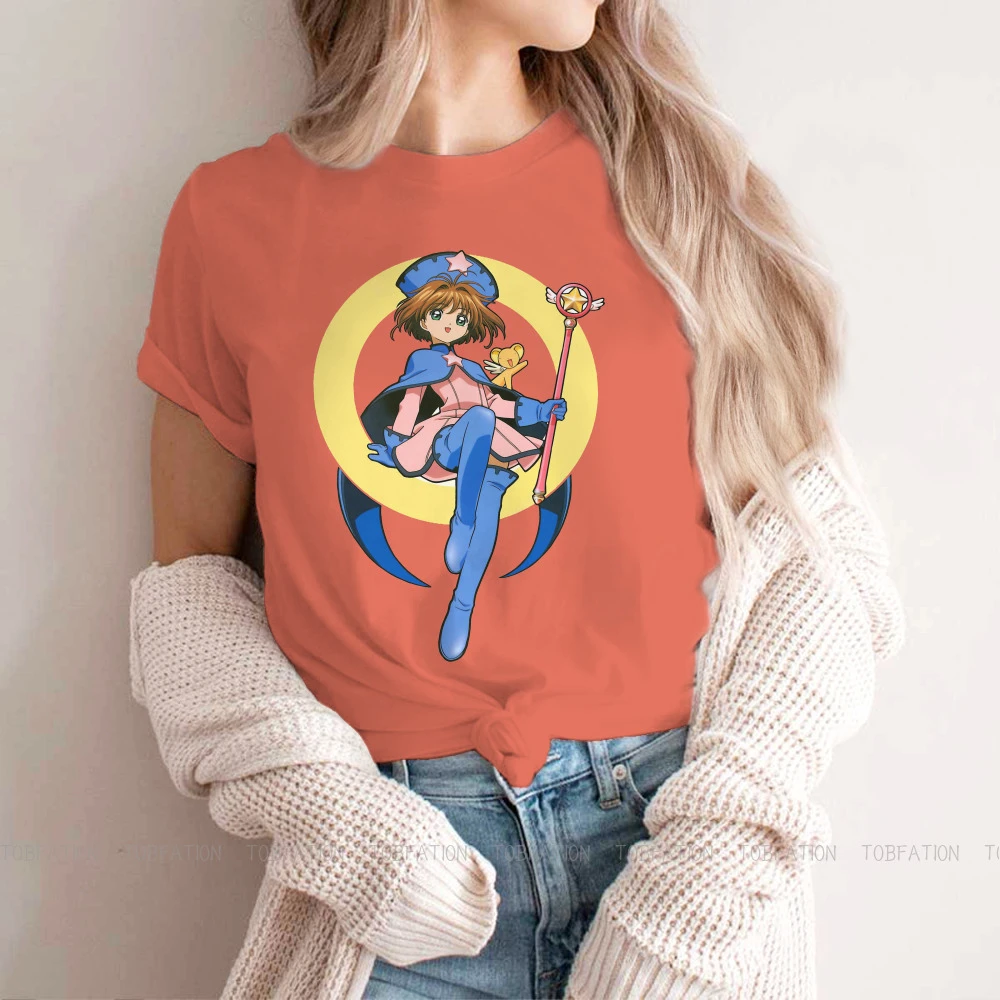 Cool Women TShirt Cardcaptor Sakura Syaoran Li CCS Anime O Neck Girls Short  Sleeve 4XL Lady T Shirt Funny Cute Gift|T-Shirts| - AliExpress