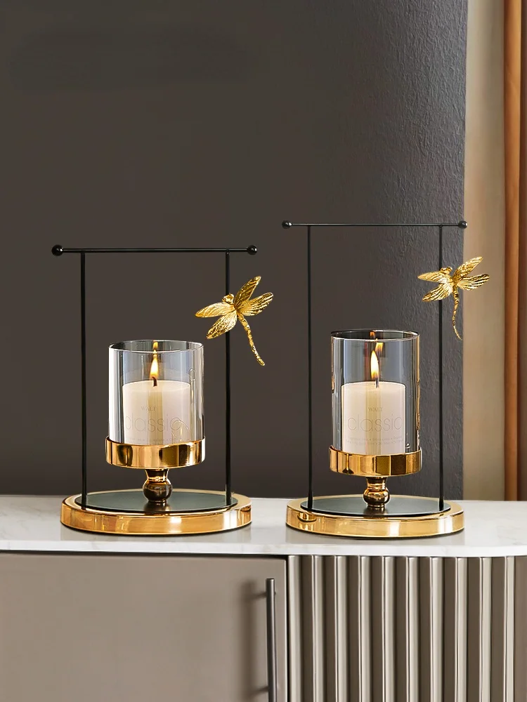 Nordic Gold Christmas Candle Holder Wedding Small Bars Small Tealight