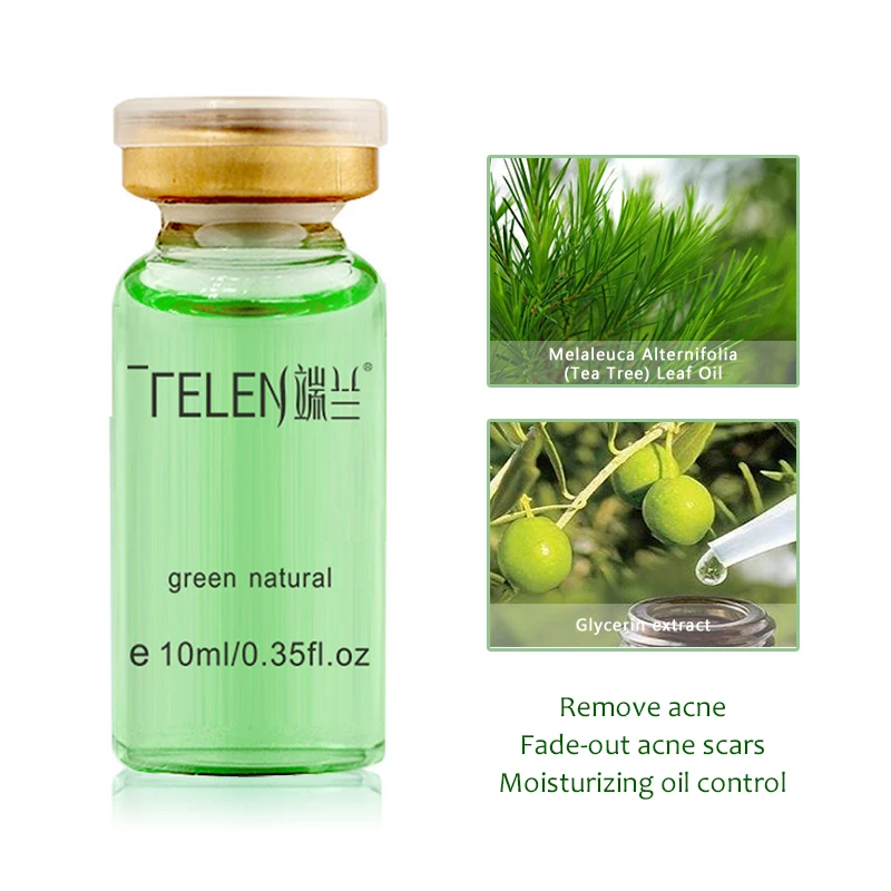 

Blackhead Remover Acne Treatment Serum Face Skin Care Remove Acne Pimples Cream Whitening Moisturizing Acne Tea Tree Oil 10ml