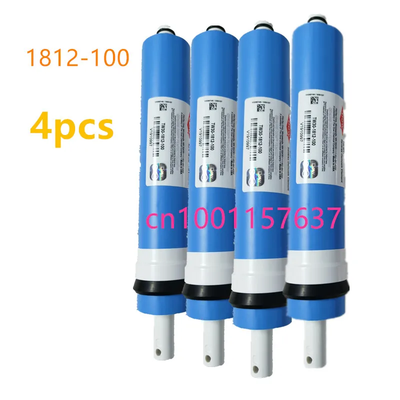 4pcs original Dow Filmtec 100 gpd ro membranes tw30 1812 100 water