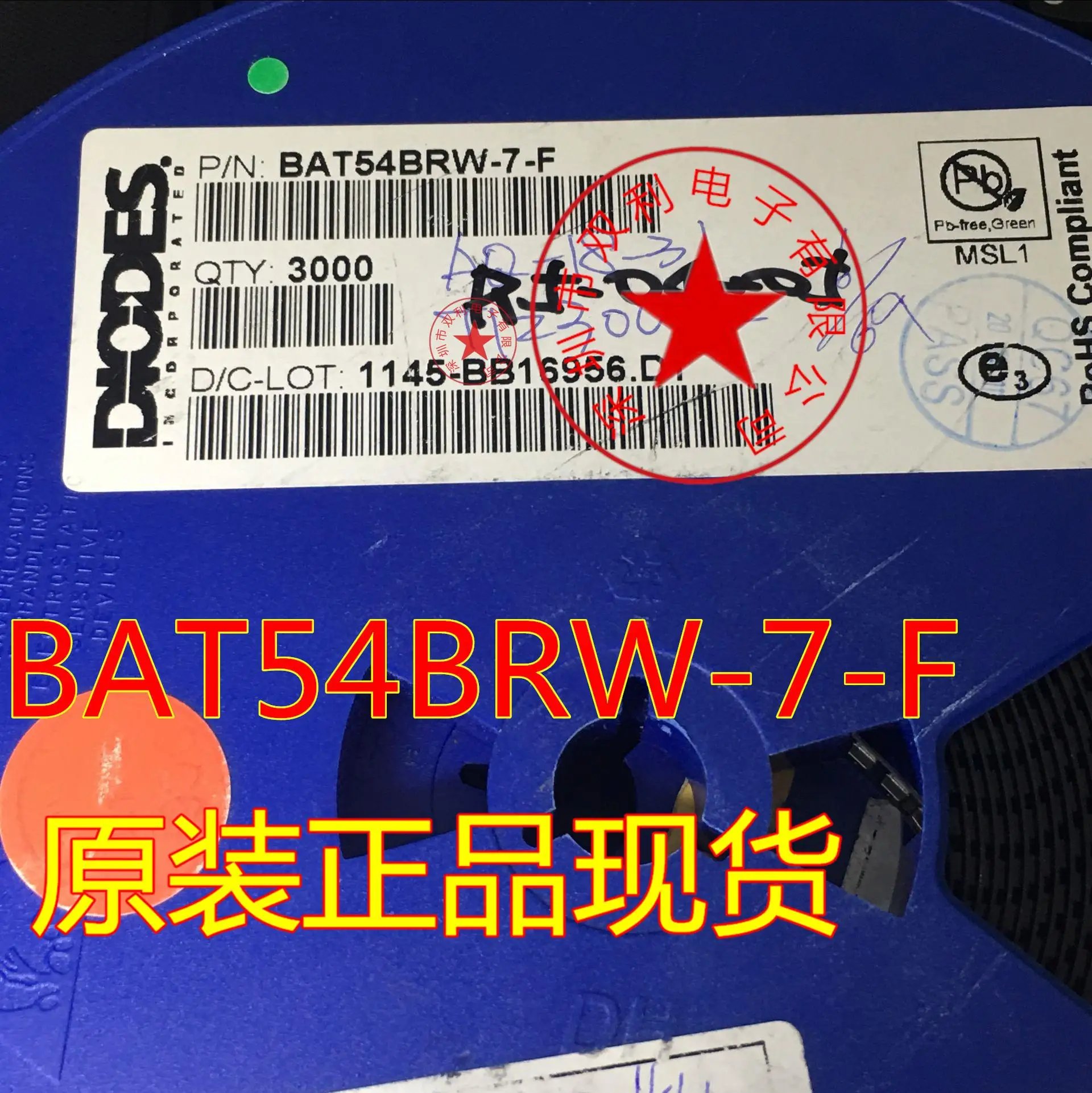 100% ű     BAT54BRW BAT54BRW-7-F SOT363 ŷ: KLB 10 /