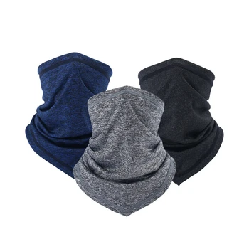 

2020 Adult Summer New Ice Silk Cycling Outdoor Sport Windproof Breathable Magic Scarf Thin Half Face Mask Headband Balaclava