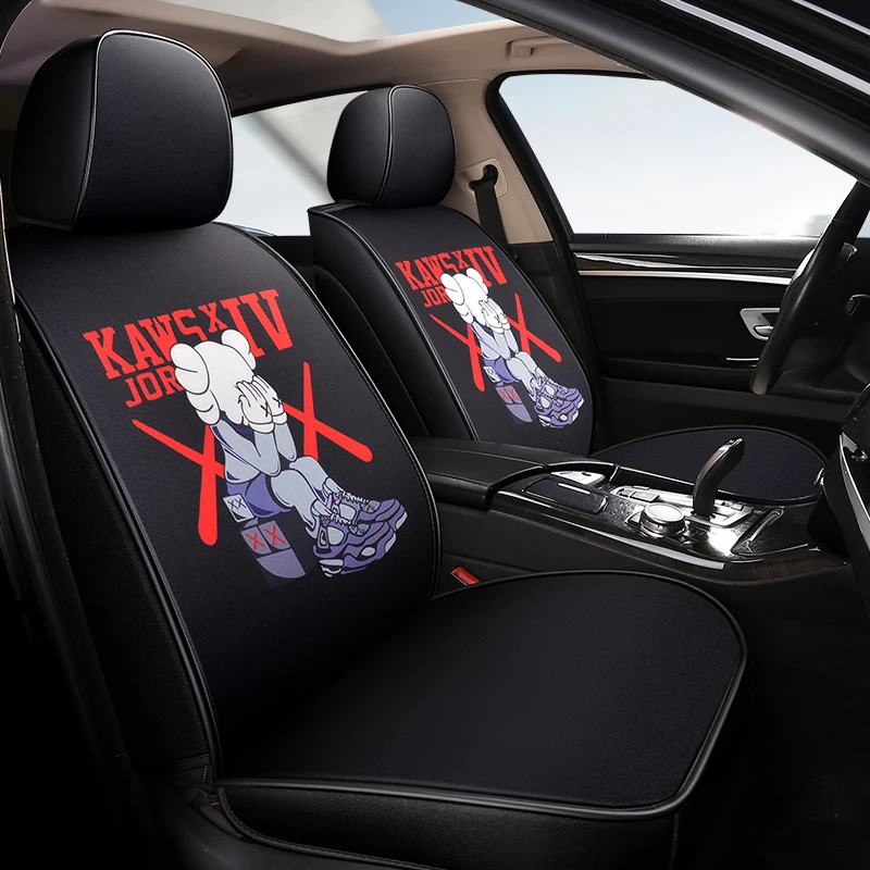  Car Seat Cover Universal Full Set Vehicle Seat Protection Auto for Dodge Caliber Charger Durango Jo