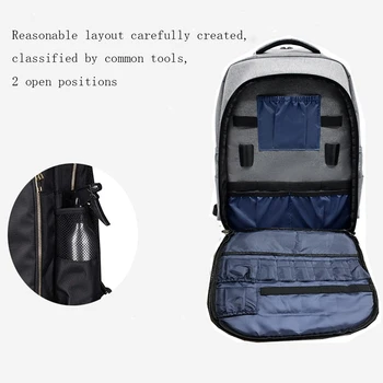 

Barber Shoulders Bag Travel Multifunction Backpack Cosmetic Organizer Box for WAHL Barber Styling Tools Storage Bag