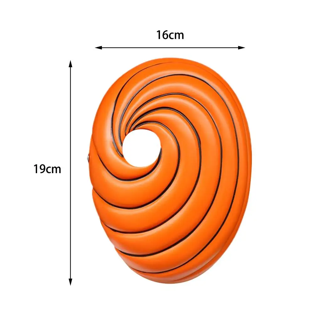 Аниме Наруто Учиха Обито маска Учиха Маскарад Полное Лицо Смолы вечерние косплей маски для Хэллоуина маскарадные партийные принадлежности