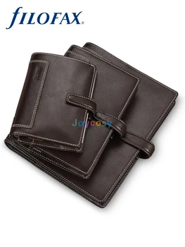 Filofax Holborn A5 A6 organizer compatto personale, collezione in pelle naturale pieno fiore, forniture per ufficio