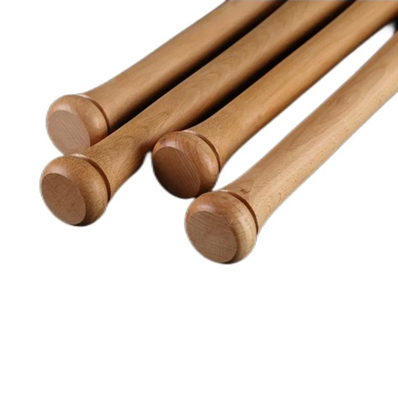 Baseball Bat 54cm Natural Solid Wooden Baseball Bat Hard Wood Softball Bat Car Home Outdoor Sports Self-Defense Professional