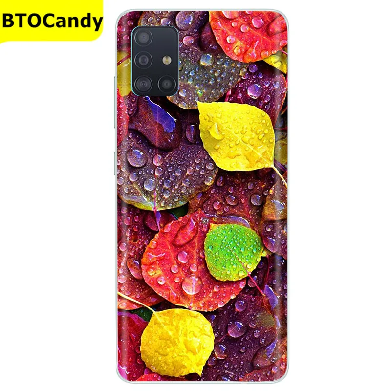 waterproof phone pouch For Samsung Galaxy A51 Case Galaxy A71 A 71 Soft Silicon TPU Back Case For Samsung A51 SM-A515F A515 A 51 Samsung A71 Phone Case wallet cases Cases & Covers