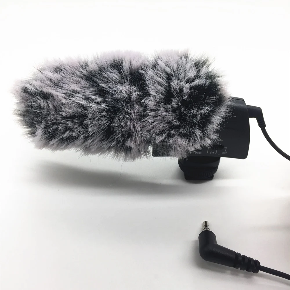 Blue Mantis Pop Filter Dead Cat Outdoor Artifical Fur Wind Muff