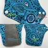 [LECY ECO LIFE]Reusable cloth menstrual pads bamboo charcoal fleece inner lady Flamingo printed waterproof Mummy pads for Women 5